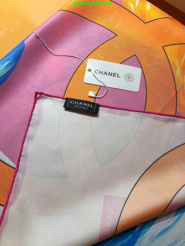 Chanel Replica Luxury Florals Silk Woman Square Shawl