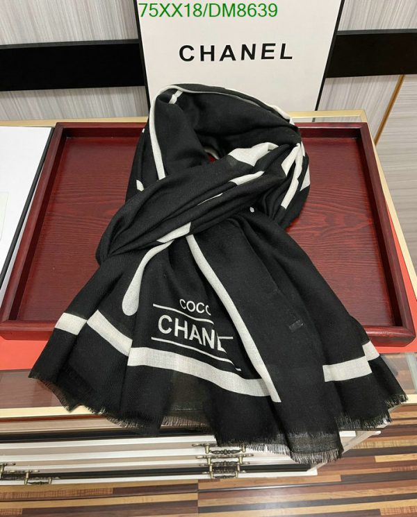 Chanel Replica Cashmere Coco CC Square Scarf