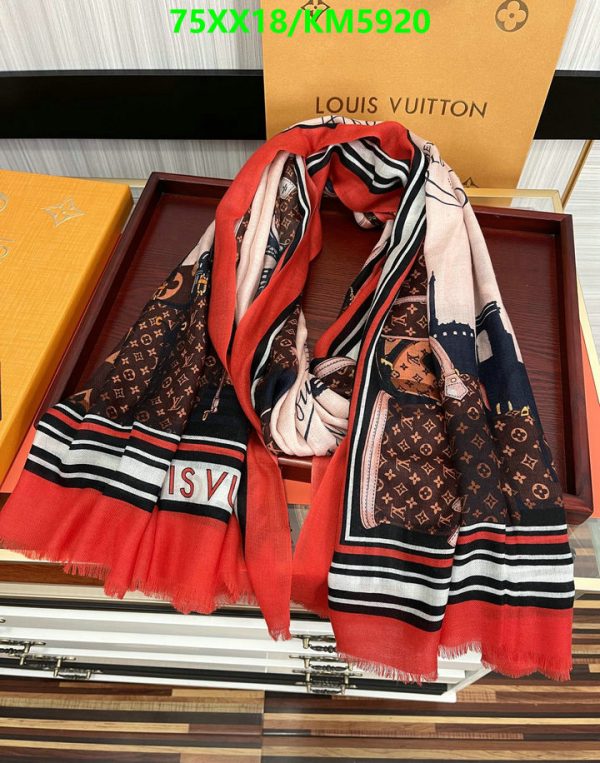 Louis Vuitton Replica Cityline Cashmere Scarf