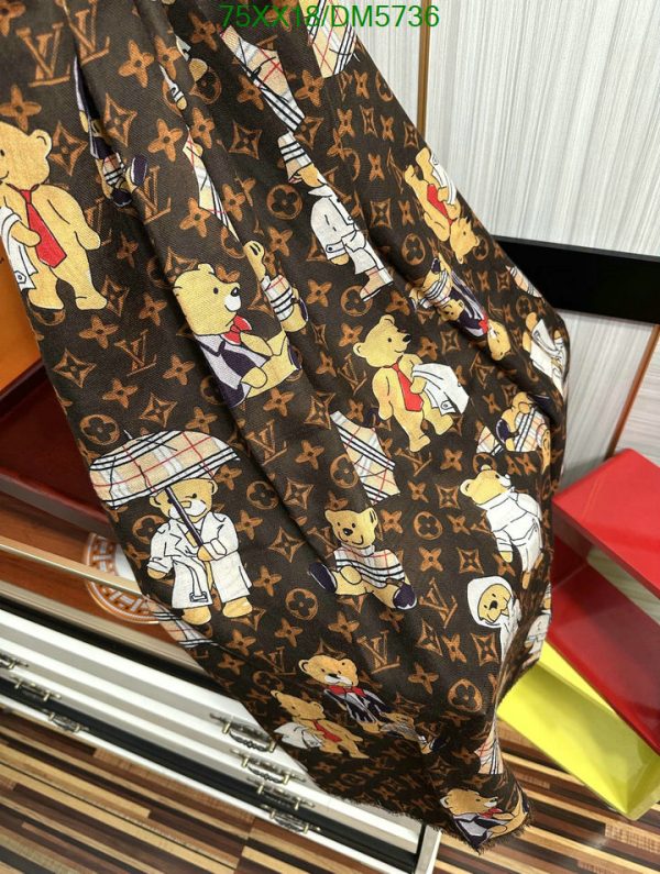 Louis Vuitton Replica Bear Happy Park Cashmere Shawl/Scarf