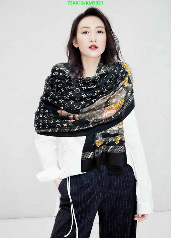 Louis Vuitton Replica Cashmere Winter Woman Scarf/Towel