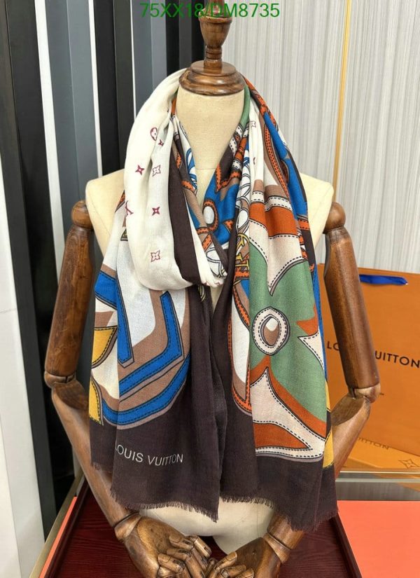 Louis Vuitton Replica Duality Square 90 Scarf