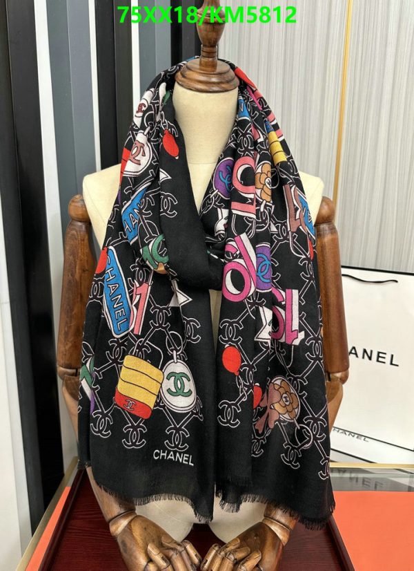 Chanel Replica Colorful Cashmere Woman Square 100CM