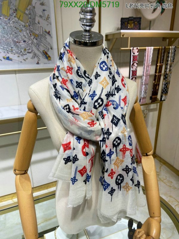 Louis Vuitton Replica Monogram Cashmere Murakami Scarf