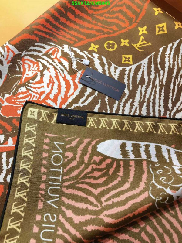 Louis Vuitton Replica Woman Silk Tiger Scarf