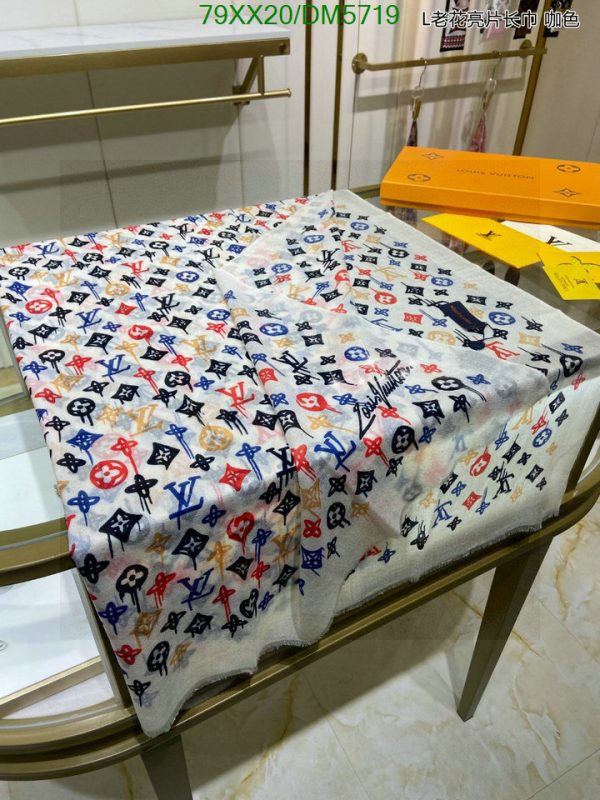 Louis Vuitton Replica Monogram Cashmere Murakami Scarf