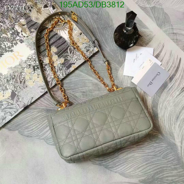 Christian Dior 1:1 Mirror Stone Gray Small Dior Caro Bag