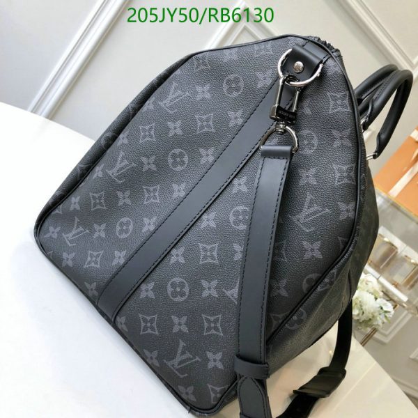 Louis Vuitton 1:1 Mirror Replica Monogram Eclipse Keepall Bandouliere