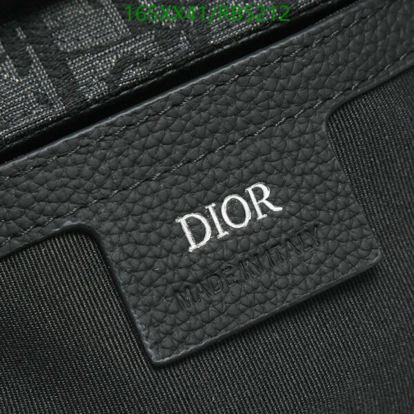 Christian Dior 1:1 Mirror Mini Black Saddle Messenger Bag