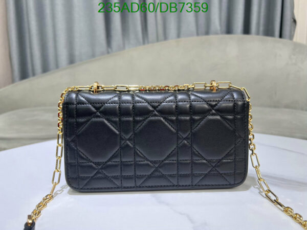 Christian Dior 1:1 Mirror Black Miss Daisy Mini Bag