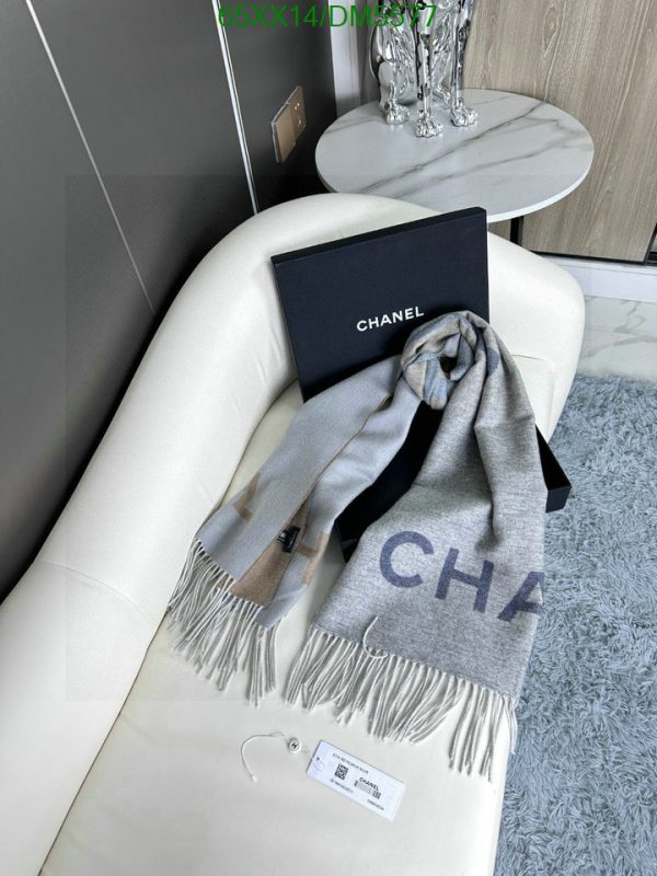 Chanel Replica Cashmere CC Logo Stole Scarf