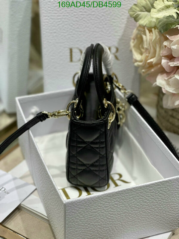 Christian Dior 1:1 Mirror Black Lady Dior Micro Bag