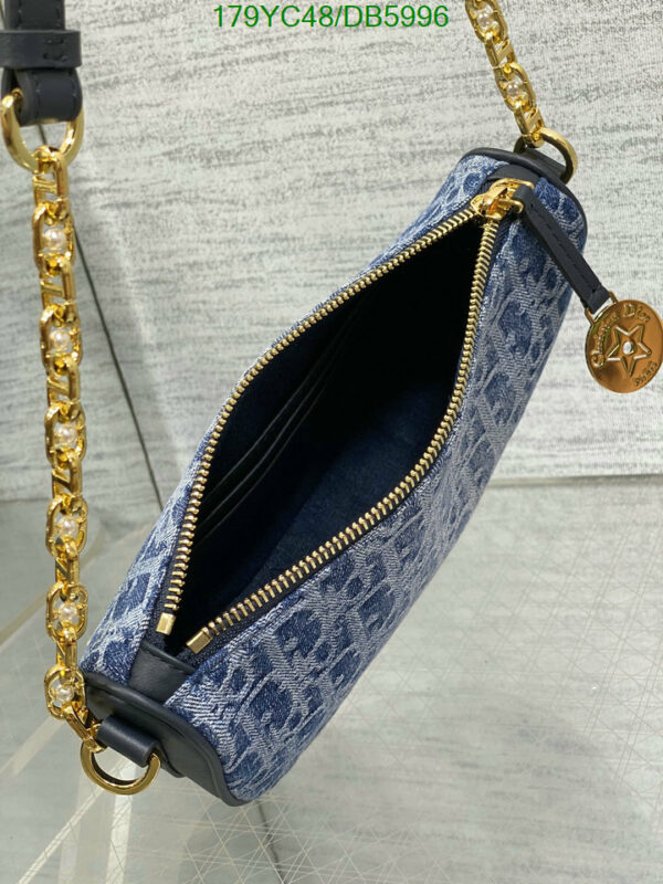 Christian Dior 1:1 Mirror Denim Diorstar Callisto Bag