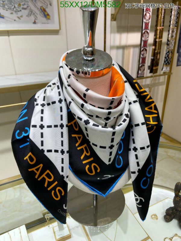 Chanel Replica 23B Rue Cambon Silk Scarf Square 90