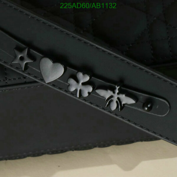 Christian Dior 1:1 Mirror Cannage Lady Dior Black Bag