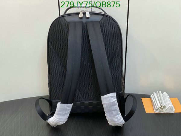 Louis Vuitton 1:1 Mirror Replica Avenue Black Backpack