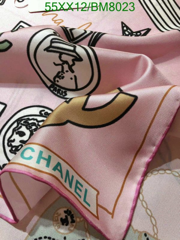 Chanel Replica Silk Designer Pink Blue Shawl/Scarf