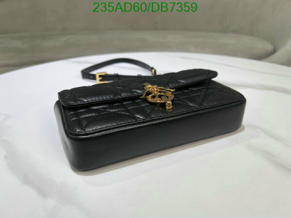 Christian Dior 1:1 Mirror Black Miss Daisy Mini Bag