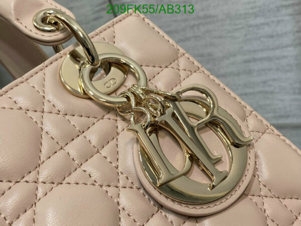 Christian Dior 1:1 Mirror Caramel Beige Lady Dior Bag