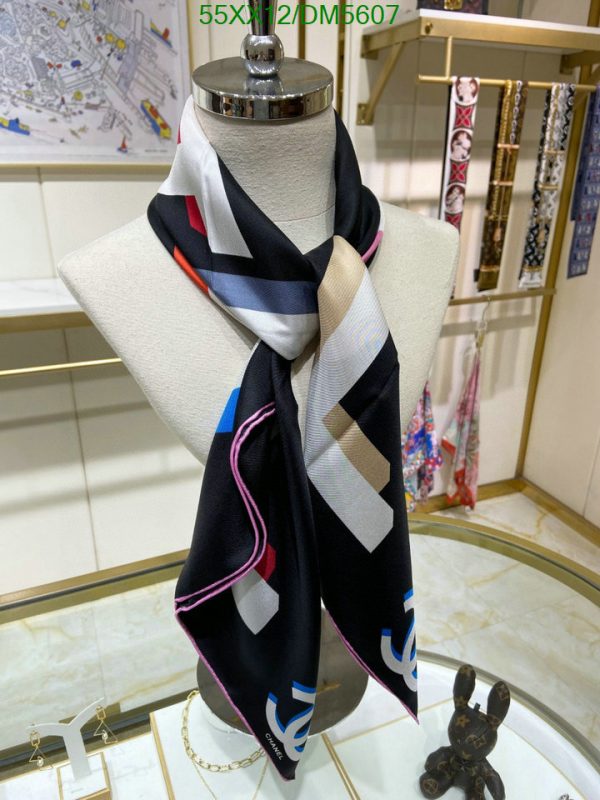 Chanel Replica Silk Twilly Bandeau Multicolor Scarf