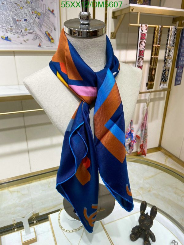 Chanel Replica Silk Twilly Bandeau Multicolor Scarf