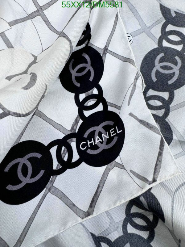 Chanel Replica Silk CC Camellia Scarf Square