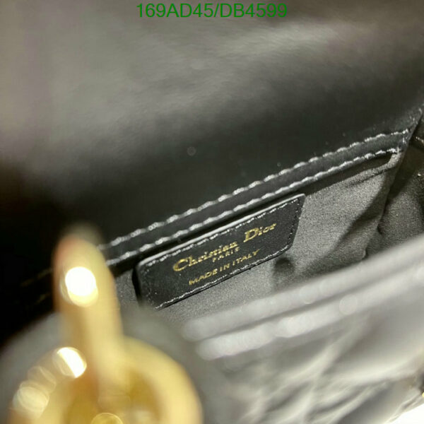 Christian Dior 1:1 Mirror Black Lady Dior Micro Bag