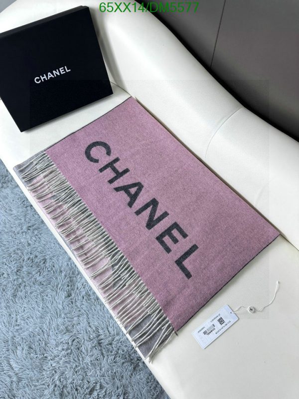 Chanel Replica Cashmere CC Logo Stole Scarf