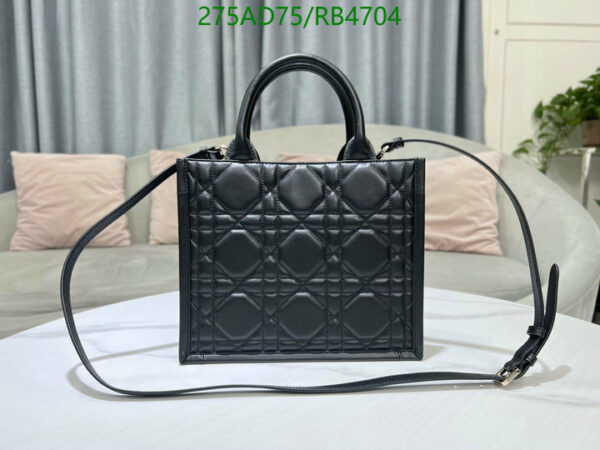 Christian Dior 1:1 Mirror Black Macrocannage Dior Book Tote