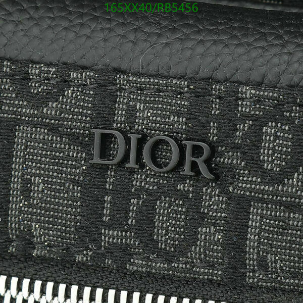 Christian Dior 1:1 Mirror Black Oblique Jacquard Rider Backpack