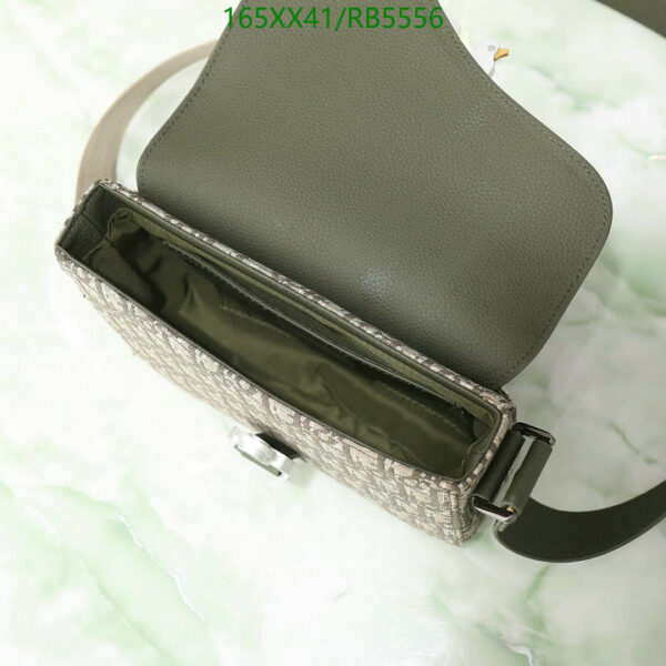 Christian Dior 1:1 Mirror Small Saddle Messenger Bag