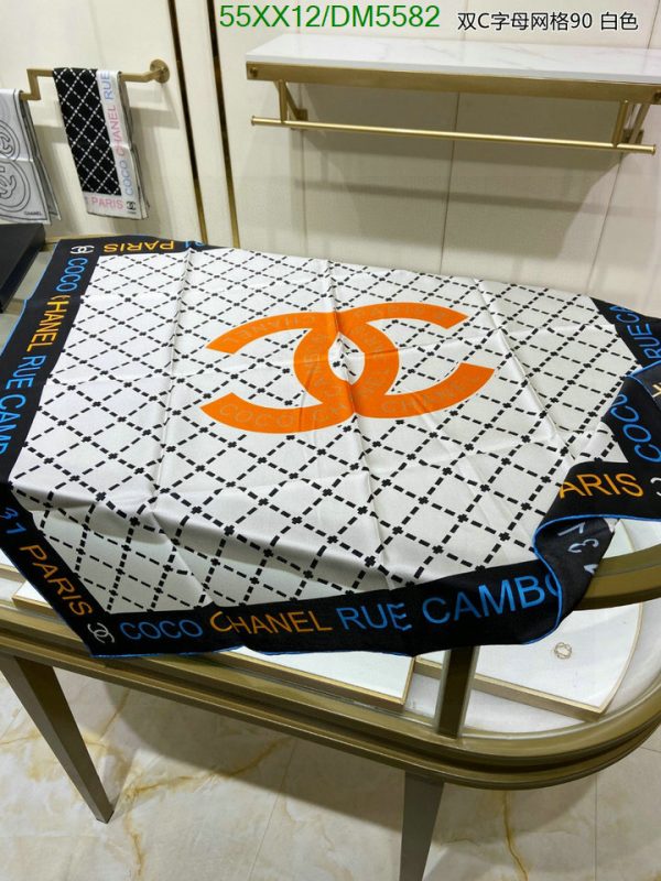 Chanel Replica 23B Rue Cambon Silk Scarf Square 90