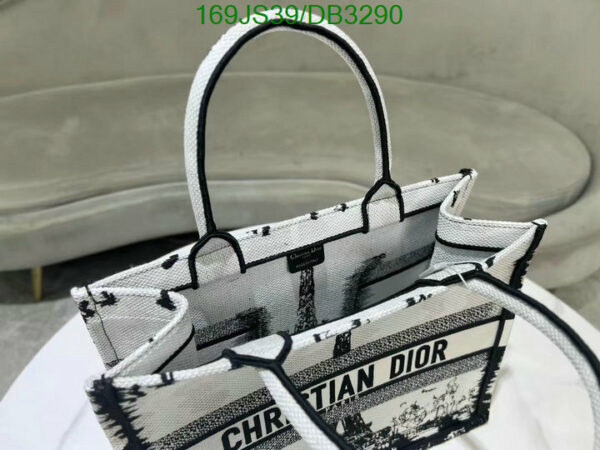 Christian Dior 1:1 Mirror Paris Embroidery Medium Dior Book Tote