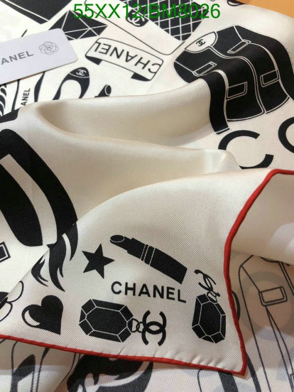 Chanel Replica Silk CC Logo Facon Tweed Square 90