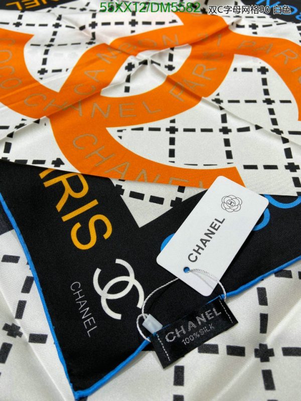 Chanel Replica 23B Rue Cambon Silk Scarf Square 90