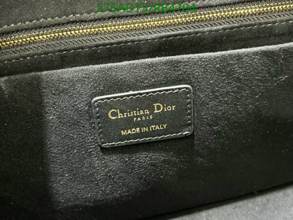 Christian Dior 1:1 Mirror Black Macrocannage Dior Book Tote