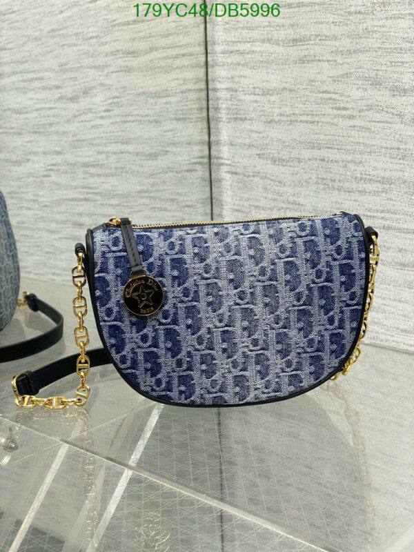 Christian Dior 1:1 Mirror Denim Diorstar Callisto Bag