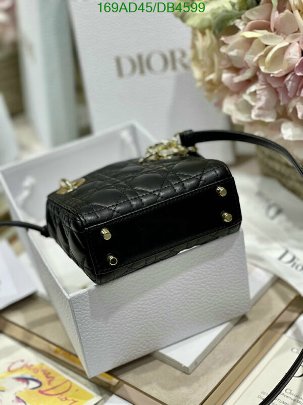 Christian Dior 1:1 Mirror Black Lady Dior Micro Bag