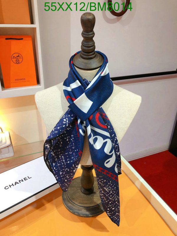 Chanel Replica Tweed Printed Rue Cambon Silk Square Scarf