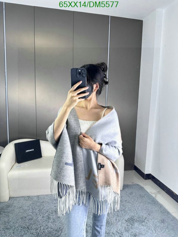 Chanel Replica Cashmere CC Logo Stole Scarf