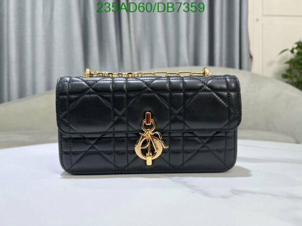 Christian Dior 1:1 Mirror Black Miss Daisy Mini Bag