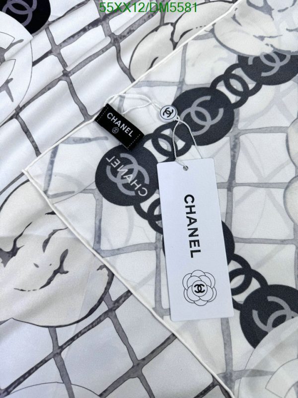 Chanel Replica Silk CC Camellia Scarf Square