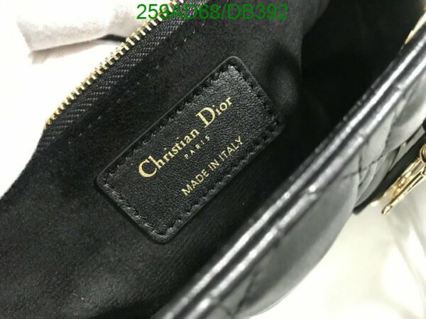 Christian Dior 1:1 Mirror Black Large Lady Dior Bag