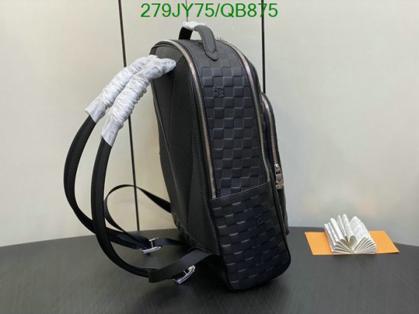 Louis Vuitton 1:1 Mirror Replica Avenue Black Backpack