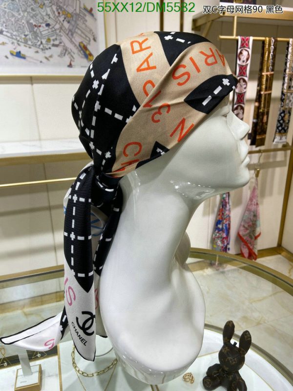 Chanel Replica 23B Rue Cambon Silk Scarf Square 90