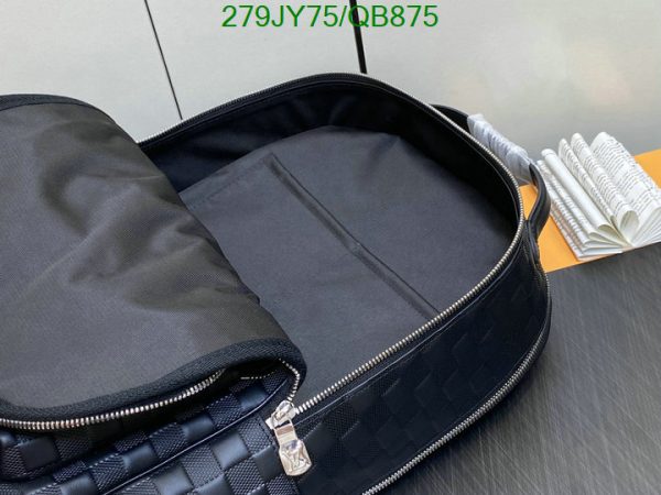 Louis Vuitton 1:1 Mirror Replica Avenue Black Backpack