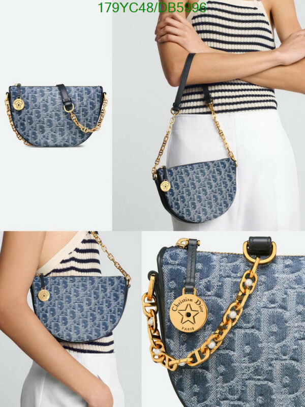 Christian Dior 1:1 Mirror Denim Diorstar Callisto Bag