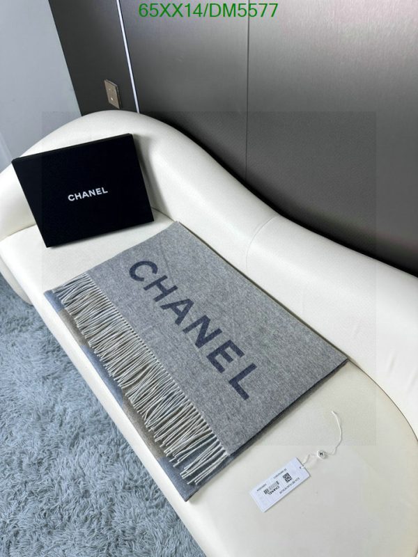 Chanel Replica Cashmere CC Logo Stole Scarf