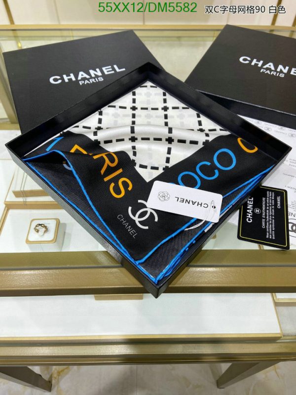 Chanel Replica 23B Rue Cambon Silk Scarf Square 90