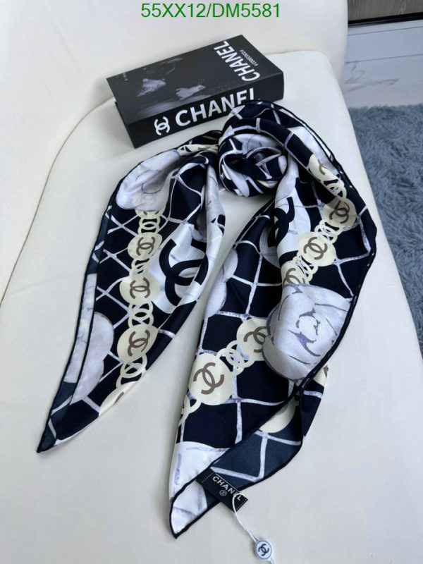 Chanel Replica Silk CC Camellia Scarf Square